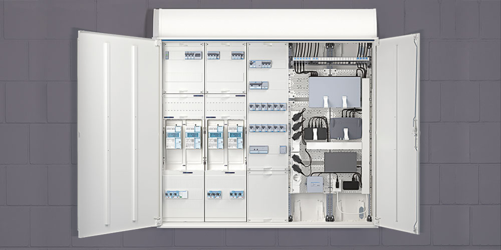Technikzentrale bei Kötterl Elektrotechnik in Langquaid